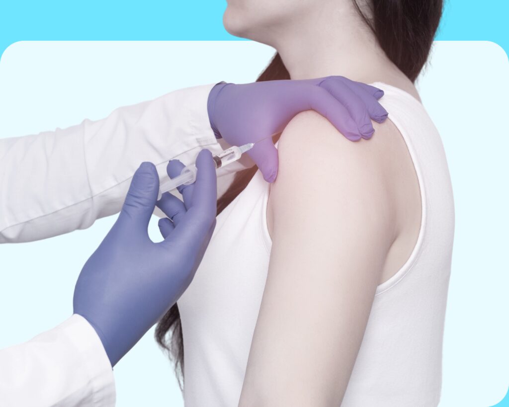 Shoulder pain injections Worcestershire