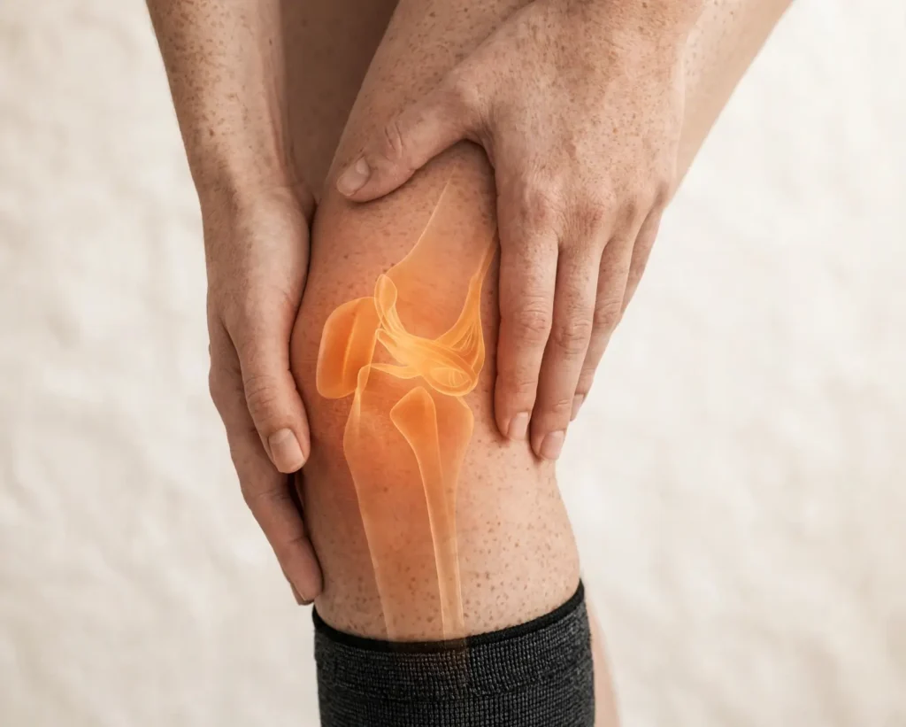 Knee pain more changed