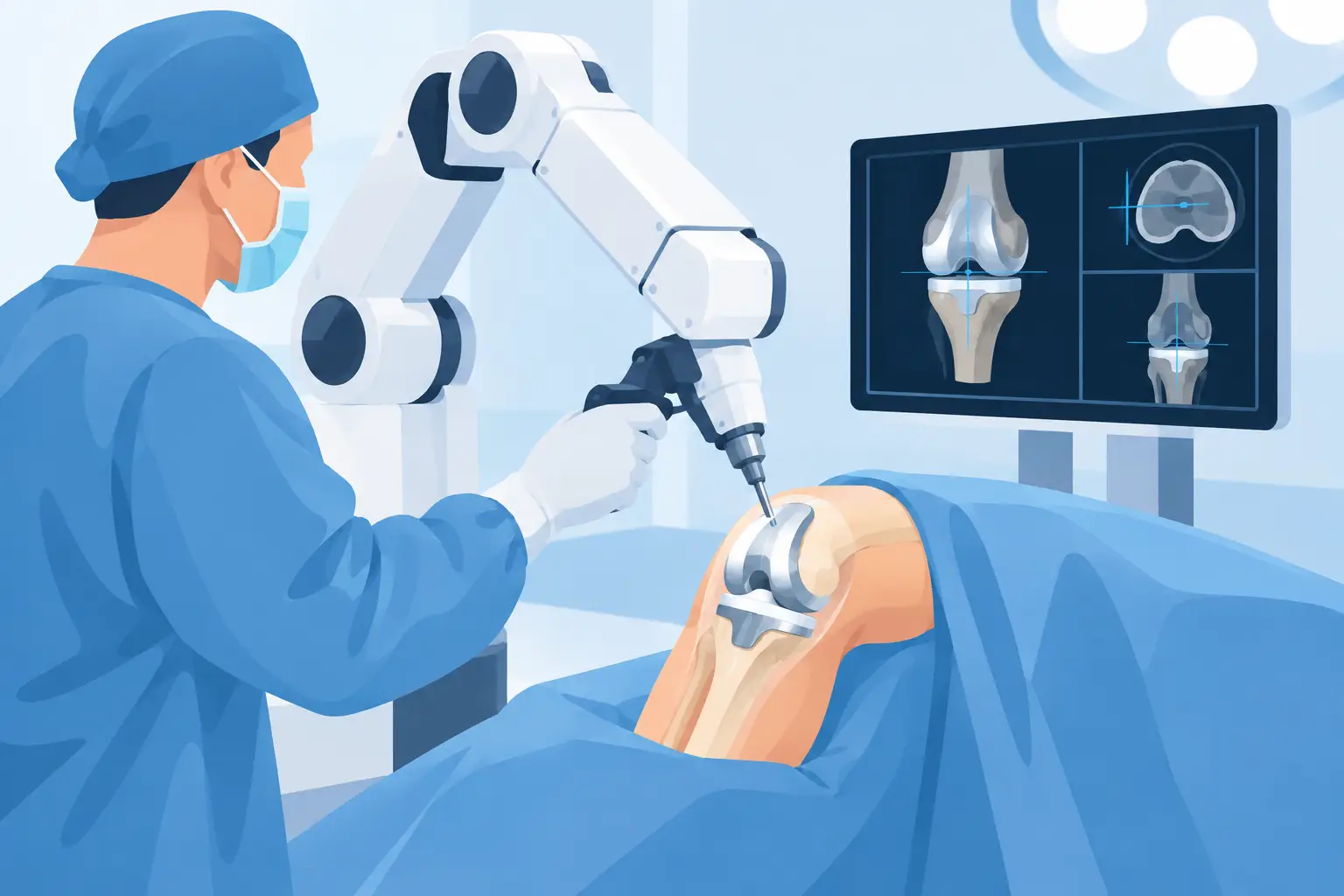 How Robotic Replacement Accuracy Helps Knee Surgery